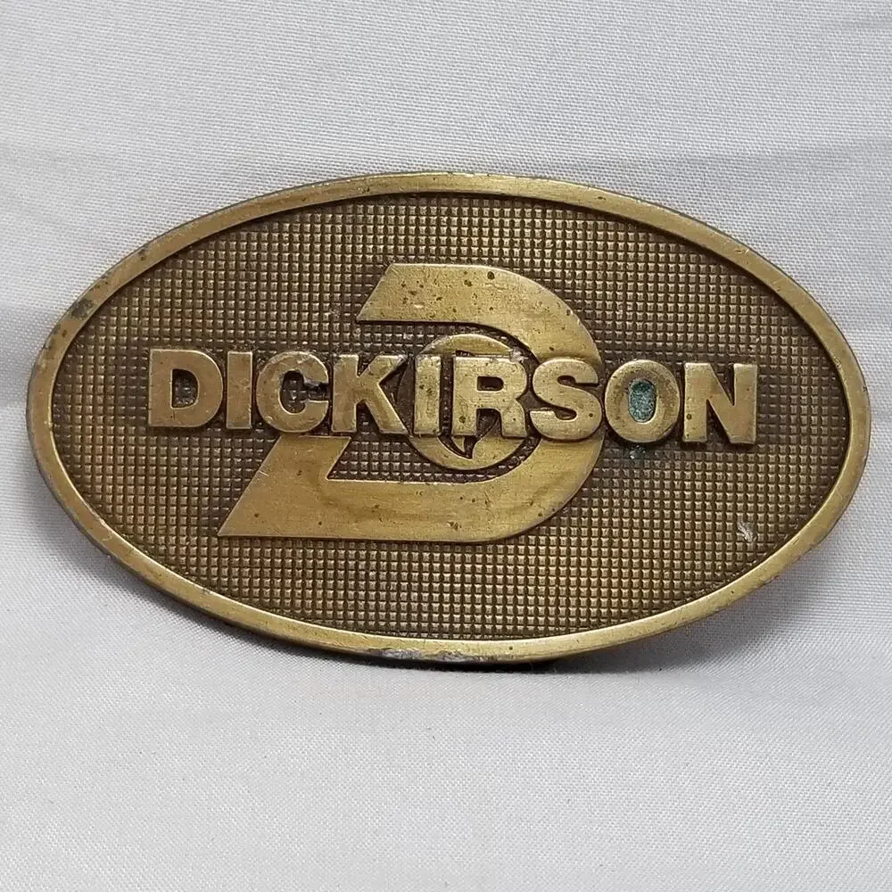 Vintage Belt Buckle The Dickirson Corporation Oil‎ Field West Virginia WV